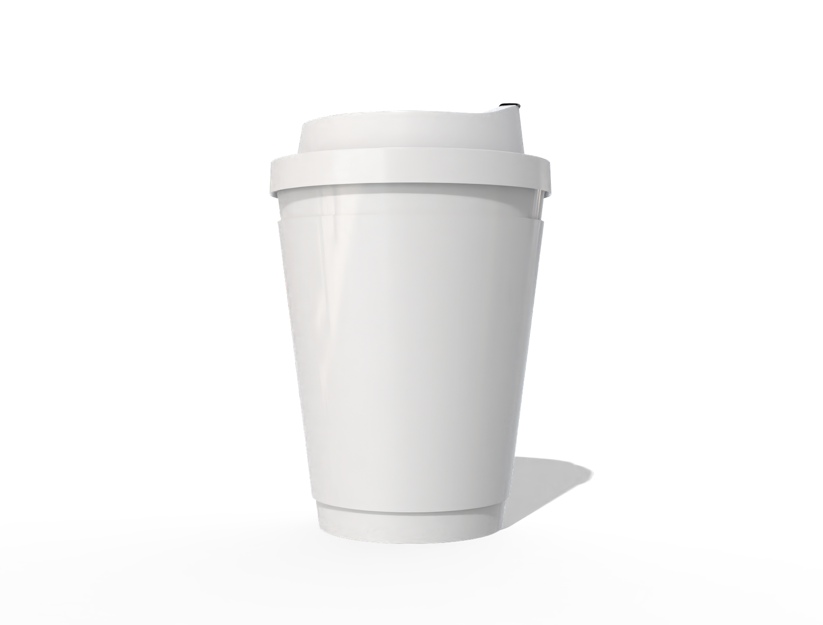 Packaging bottle plastic cups — Glossy plastic