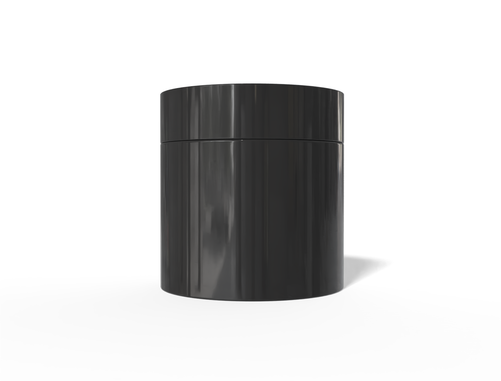Packaging can skin care — Glossy plastic