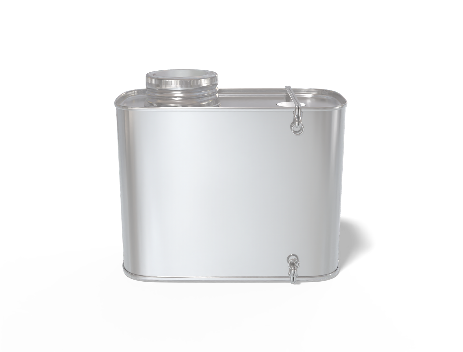 Packaging can aluminum cans — Glossy metal