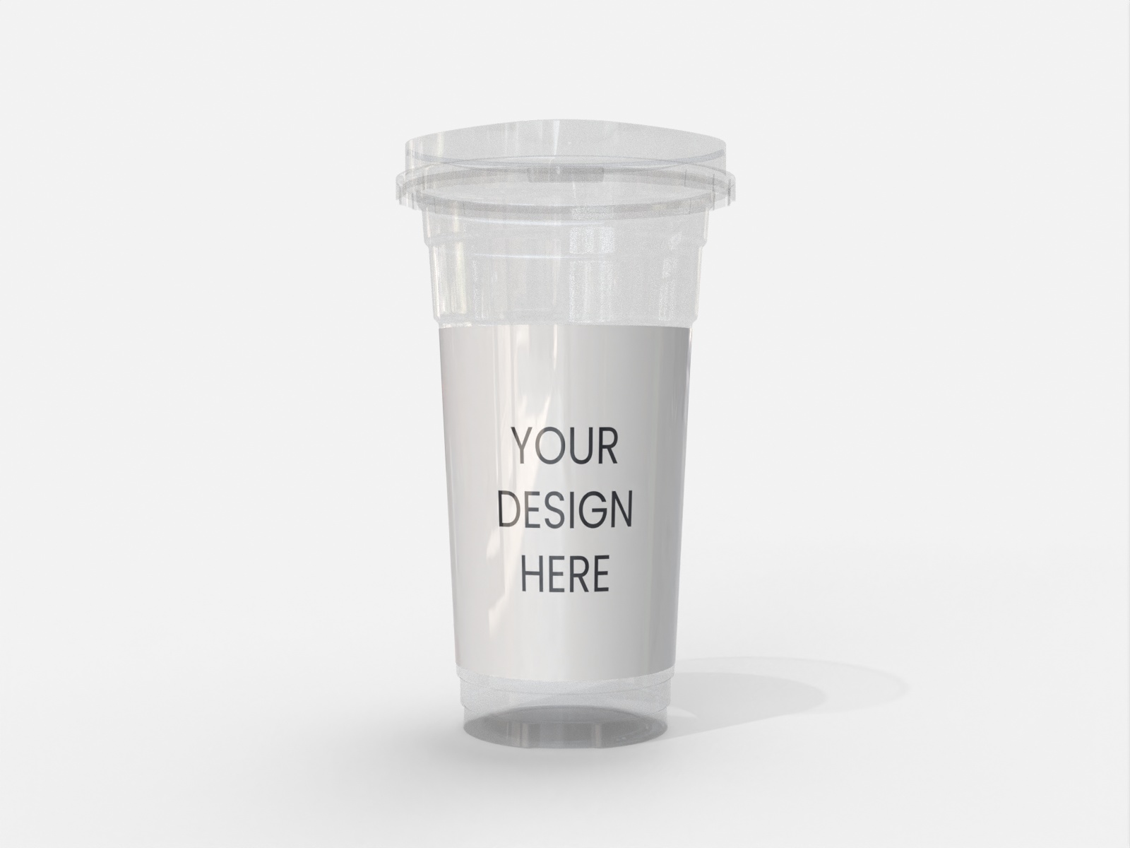 Packaging bottle coffee cup — Glossy plastic