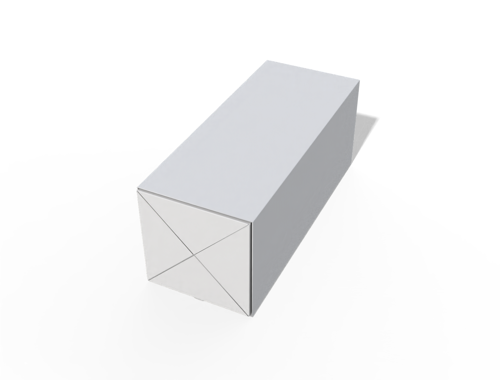 Gift sleeve box — White paperboard
