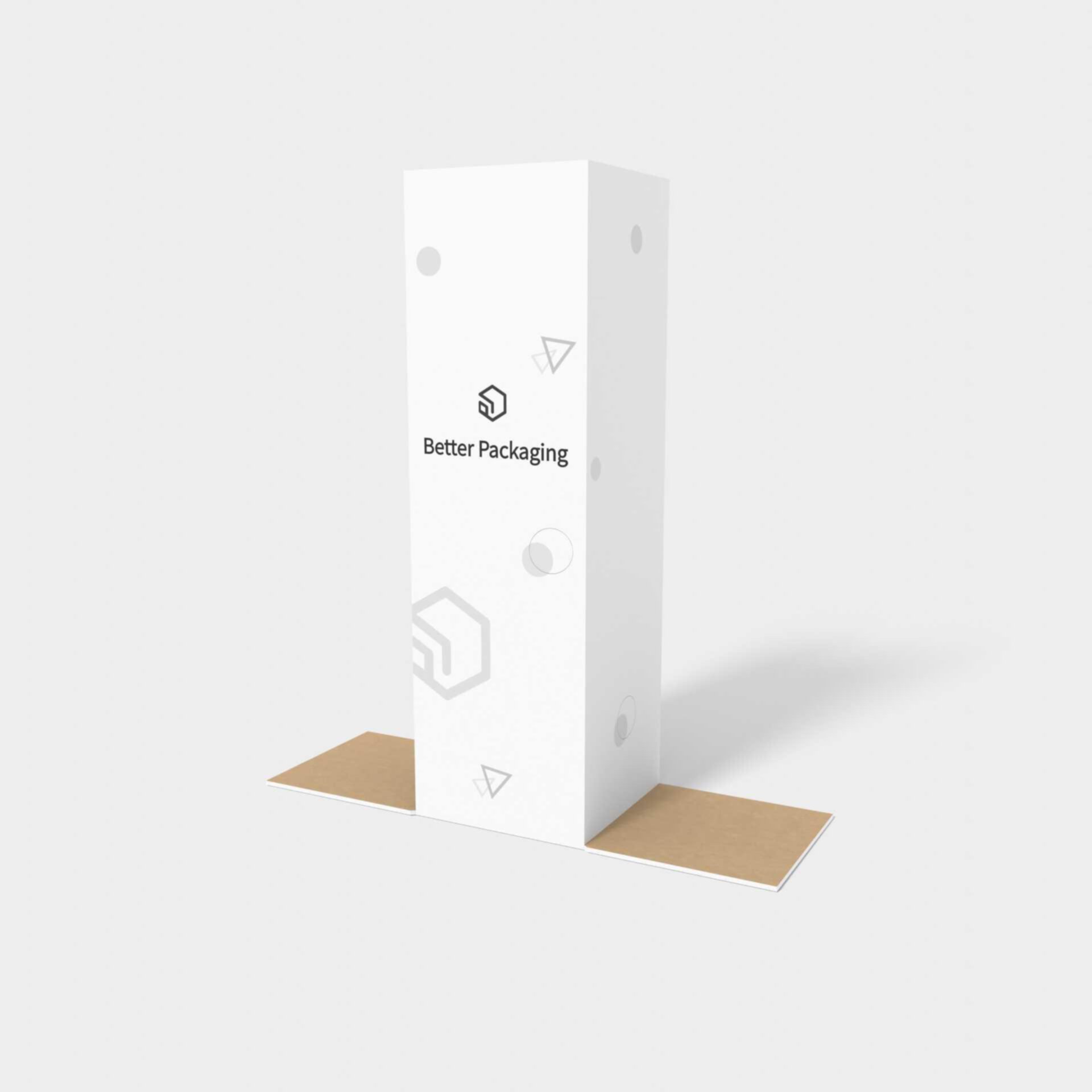 Inserts/dividers 3-point blocks — Corrugated board