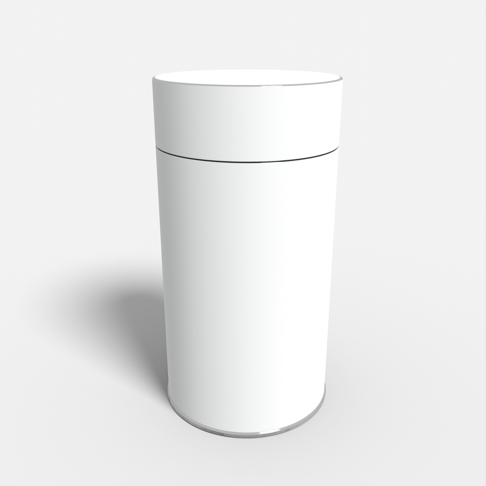 Tube tin metal tube tin — Glossy plastic