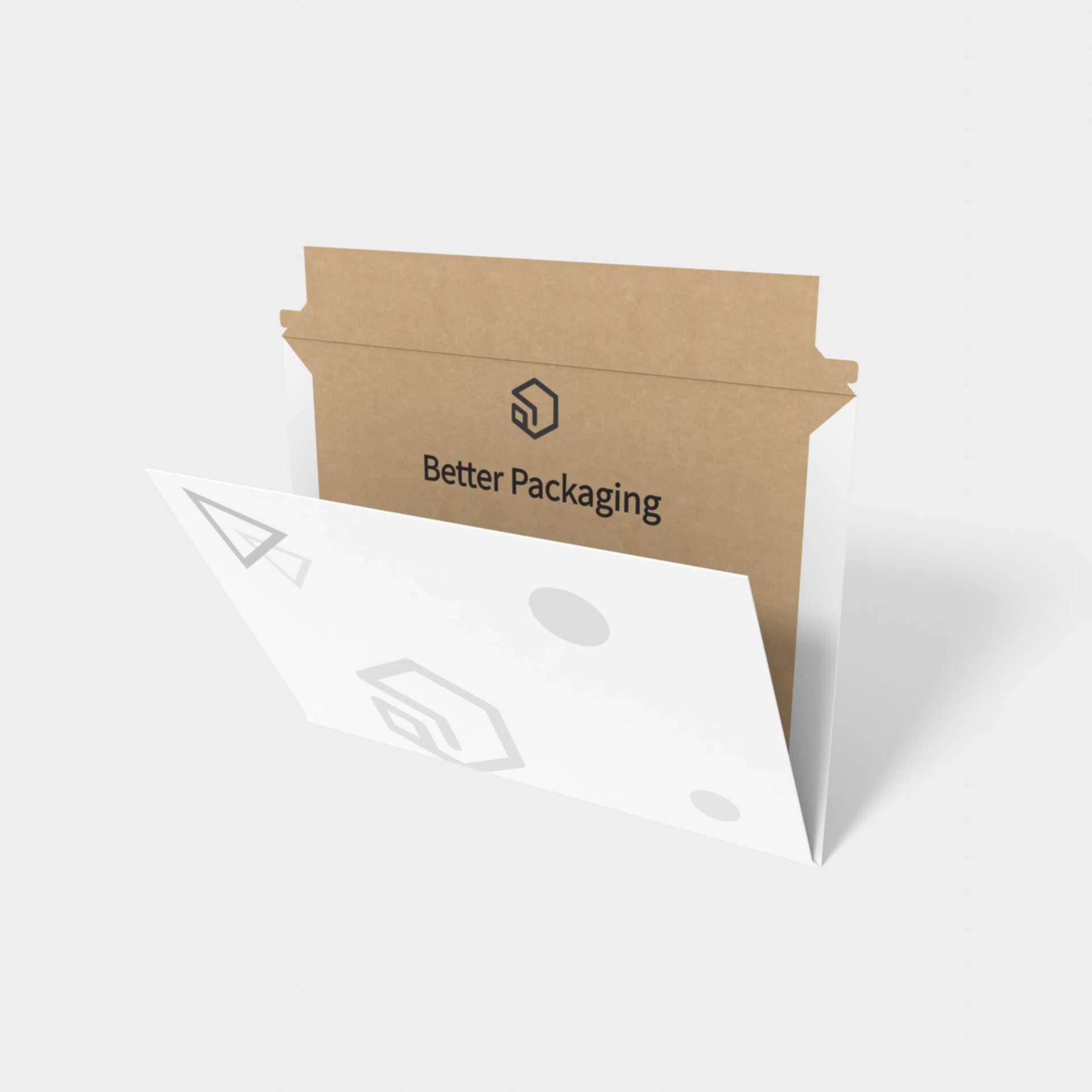 Envelopes — White paperboard
