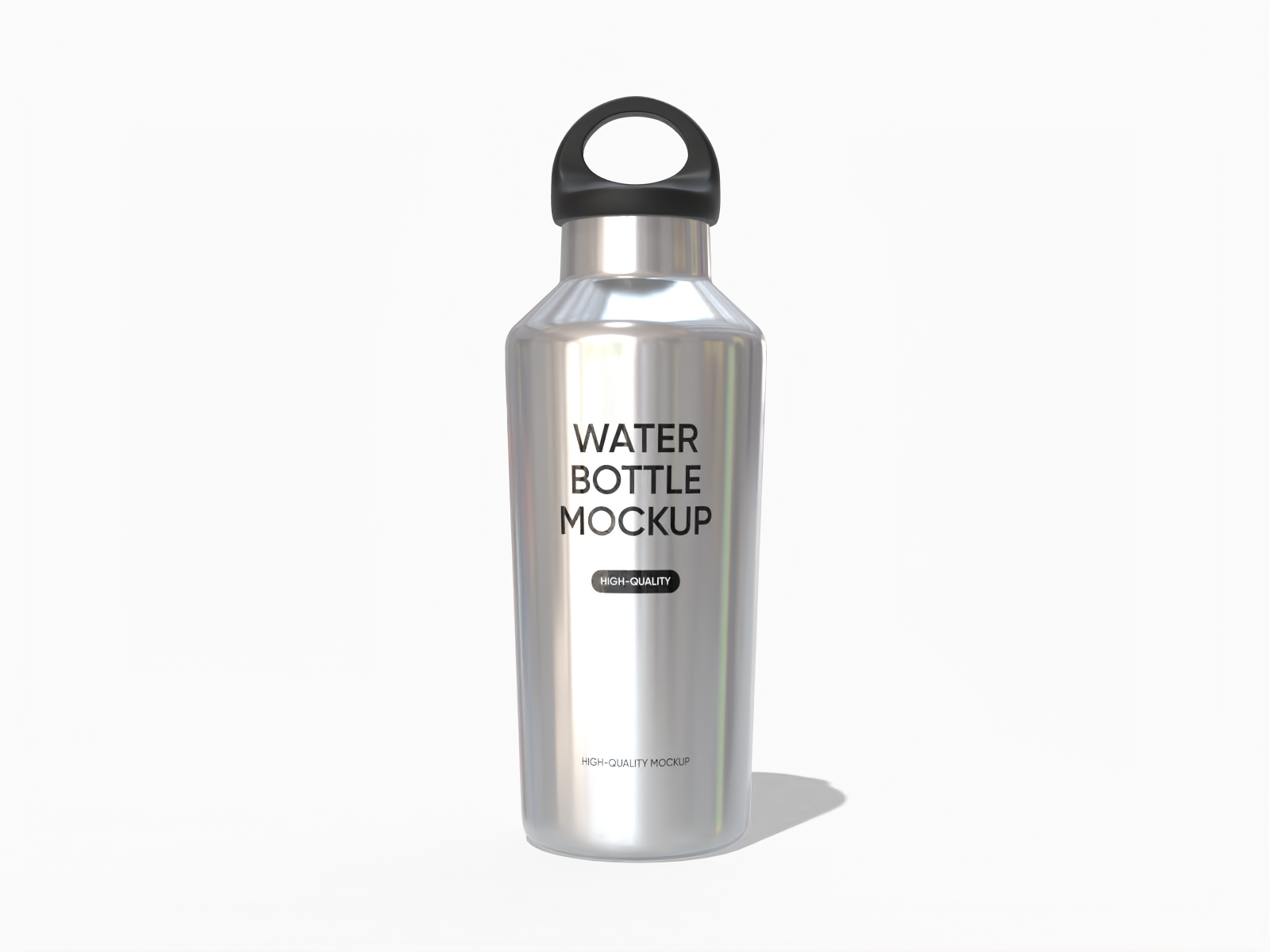 Stainless steel tumbler — Glossy metal