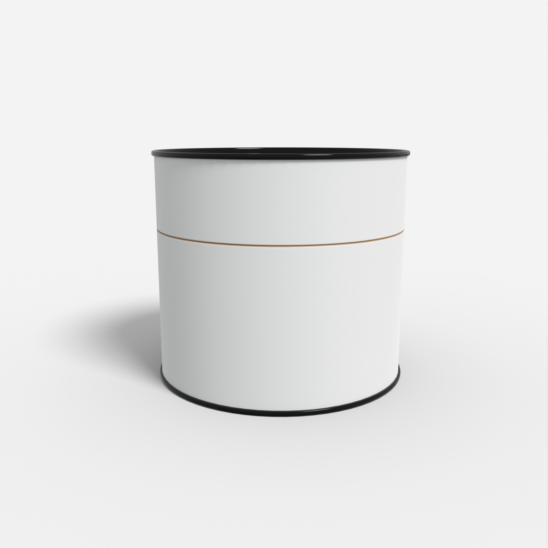 Paper tube with steel cap cylinder tube — Kraft paper