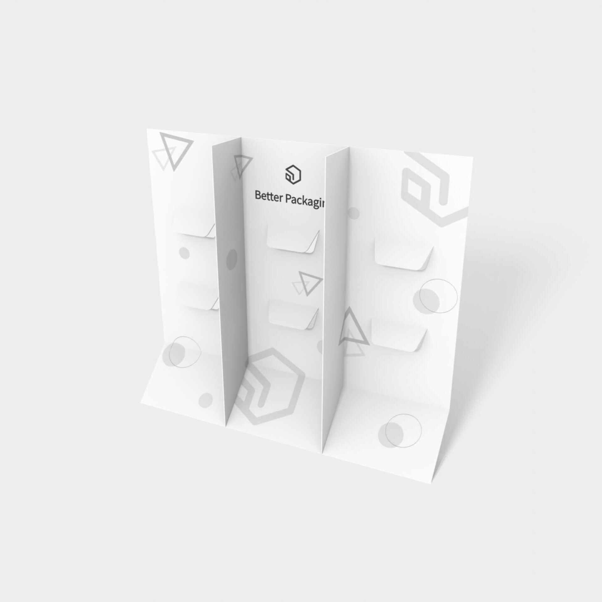Inserts/dividers pastry box inserts — White paperboard