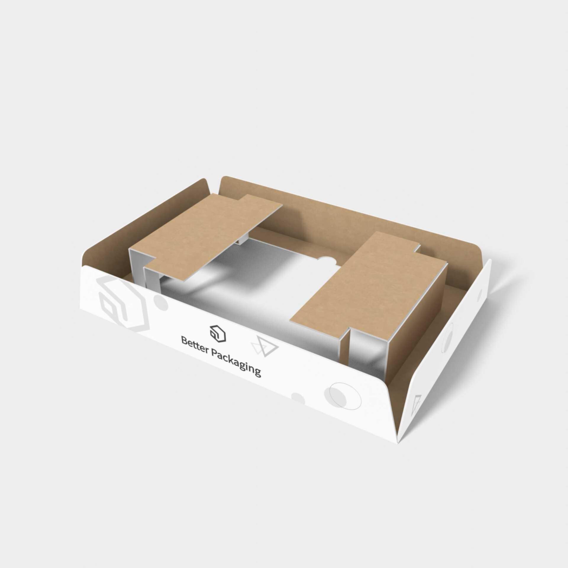 Rectangular base inserts inserts/dividers — Corrugated board