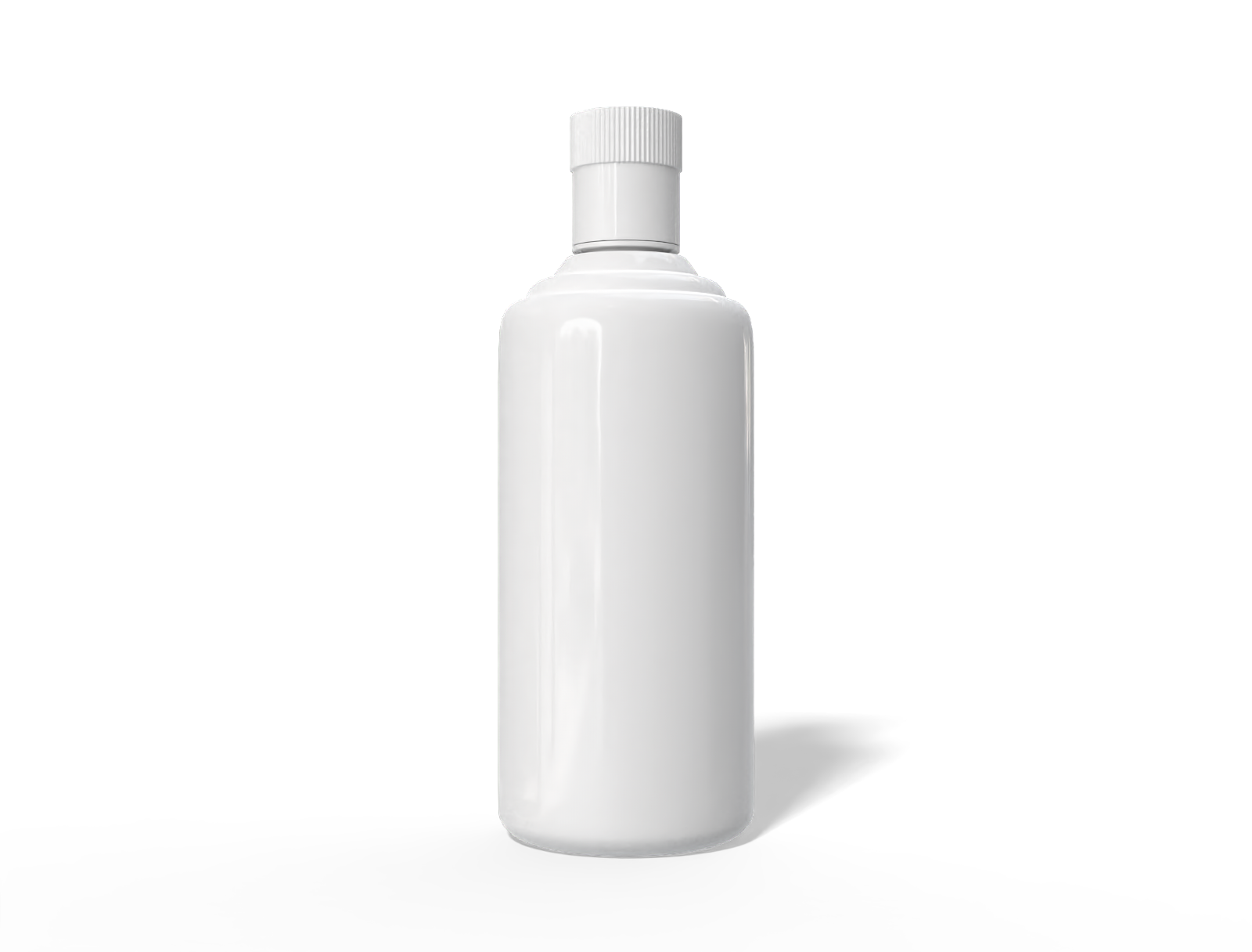 Bottles ceramic product label — Glossy plastic