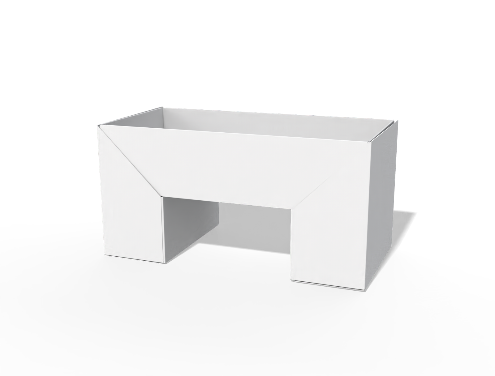Picnic box — White paperboard