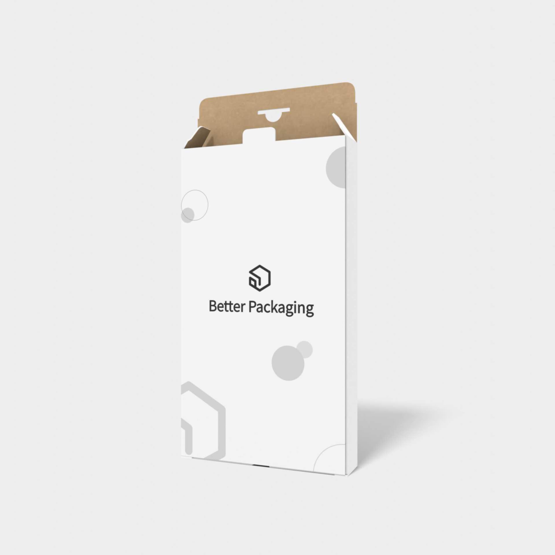 Positive mortise lock boxes snap lock tuck end — White paperboard