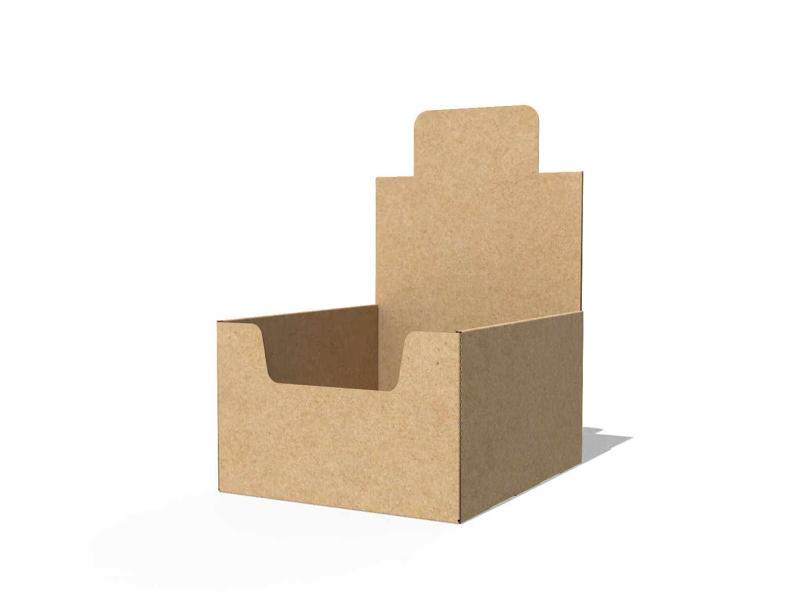 Basic display box — Corrugated board