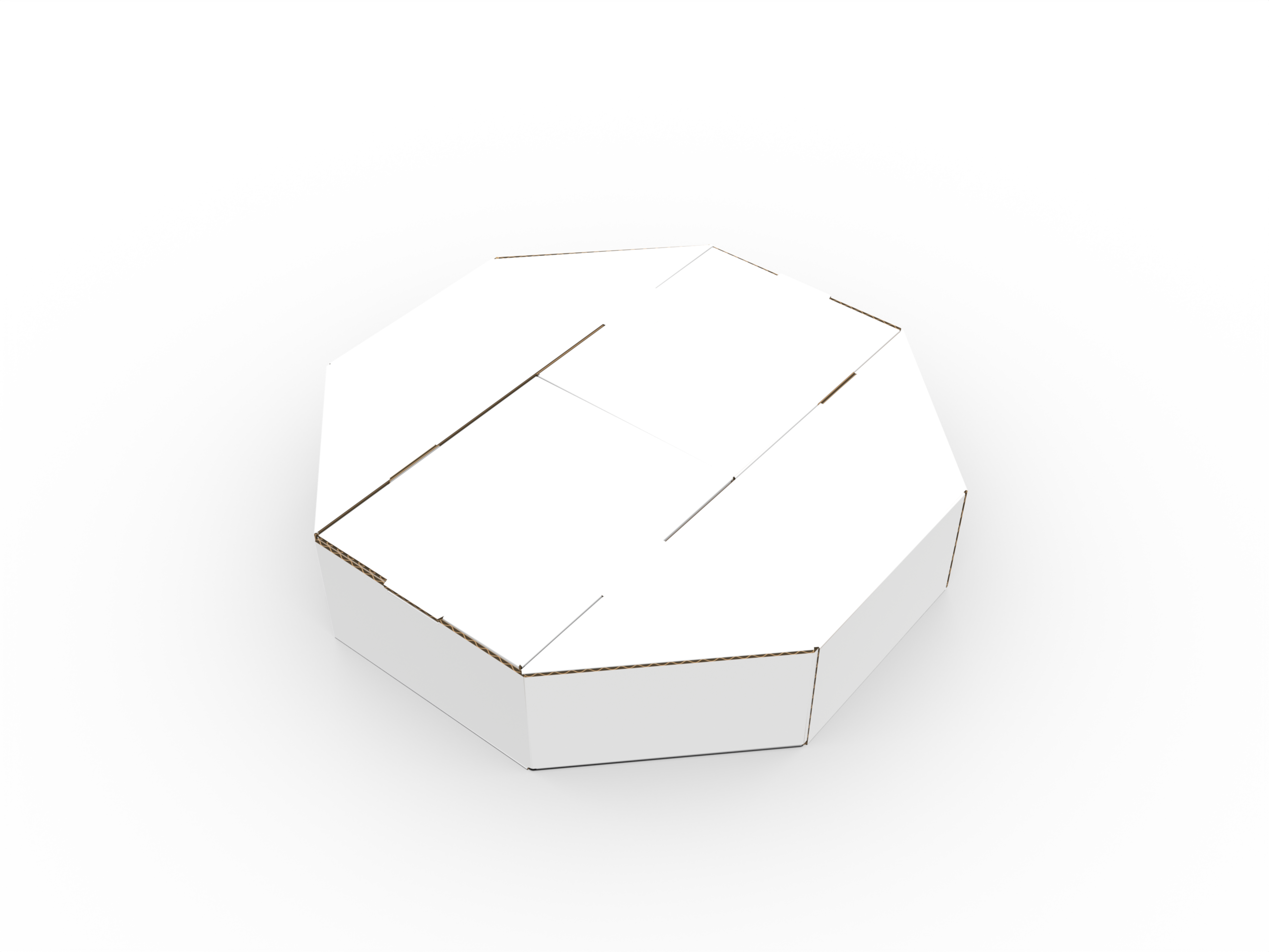 Packaging homeobox octagon — Corrugated board