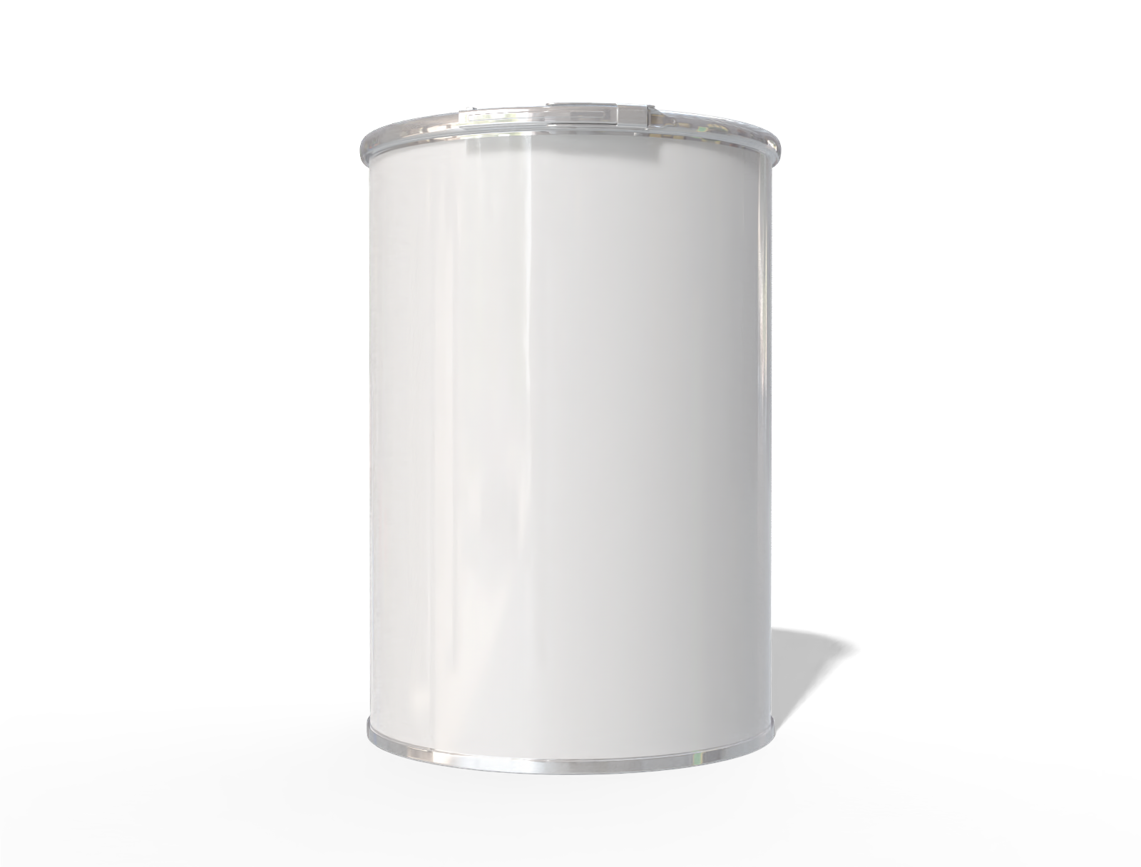 Packaging tin chemical product — Glossy metal