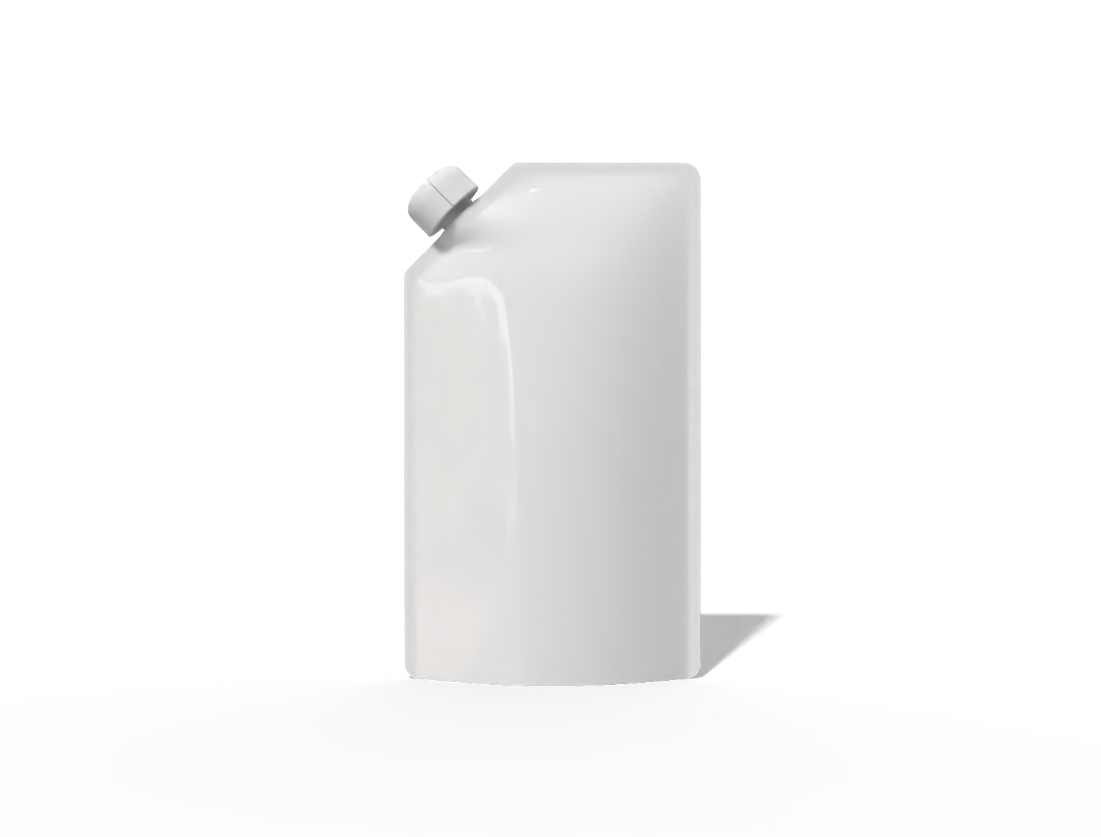 14 × 4 × 24 spout drink pouch — Glossy plastic