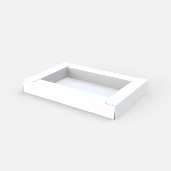 Inserts inlay square folded inserts — White paperboard