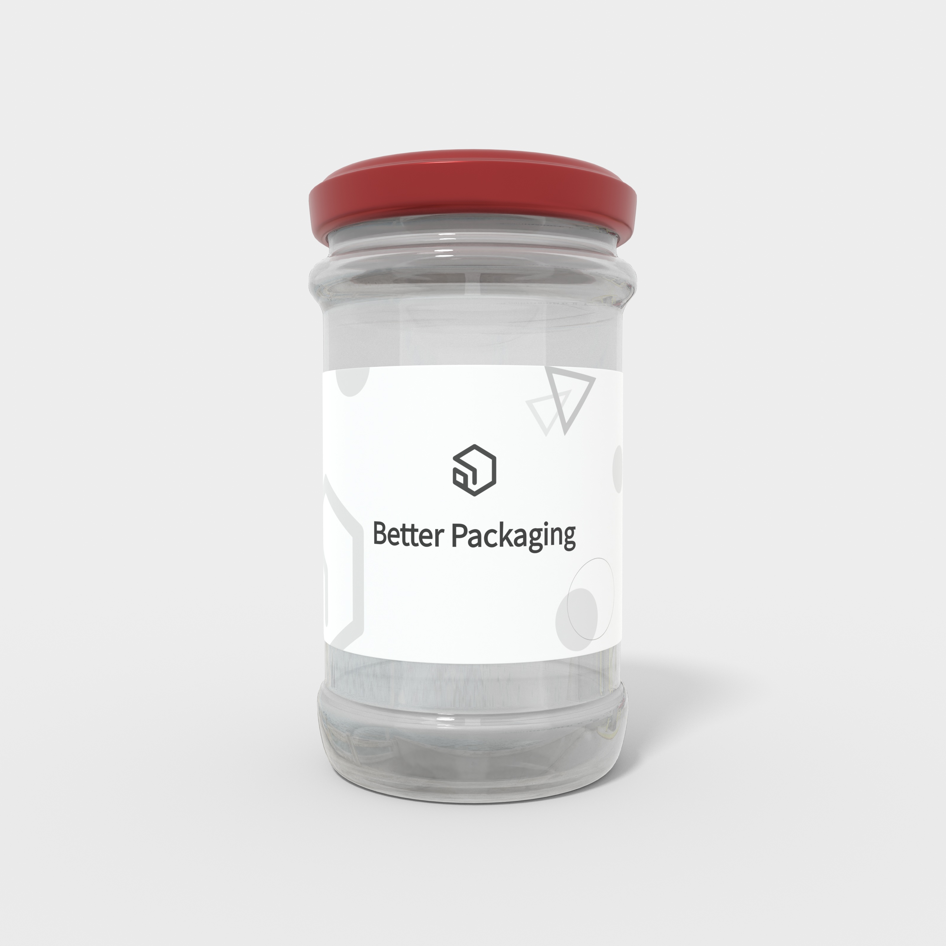 Bottles jars — Matte glass