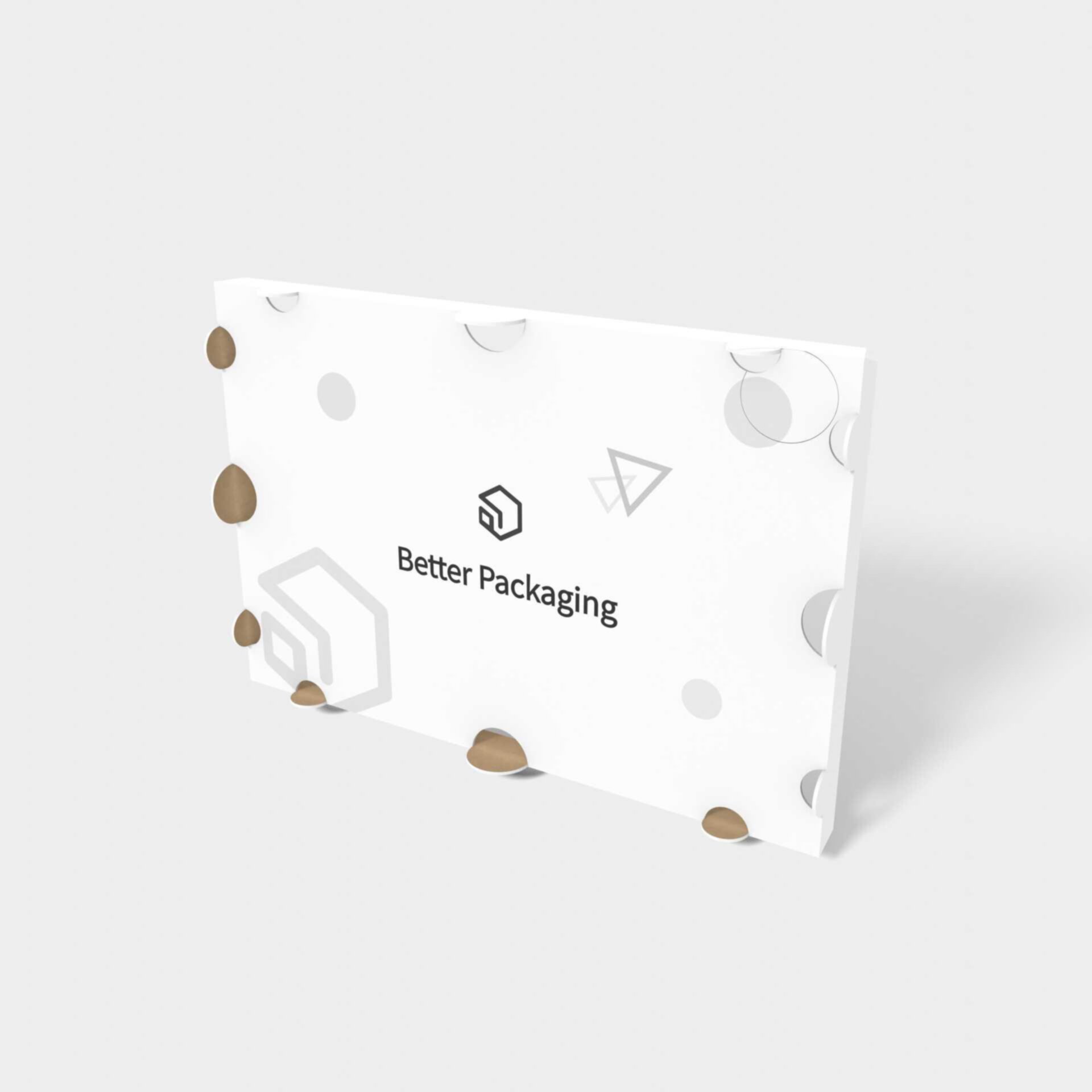 Rectangular card holder inserts inserts/dividers — Corrugated board