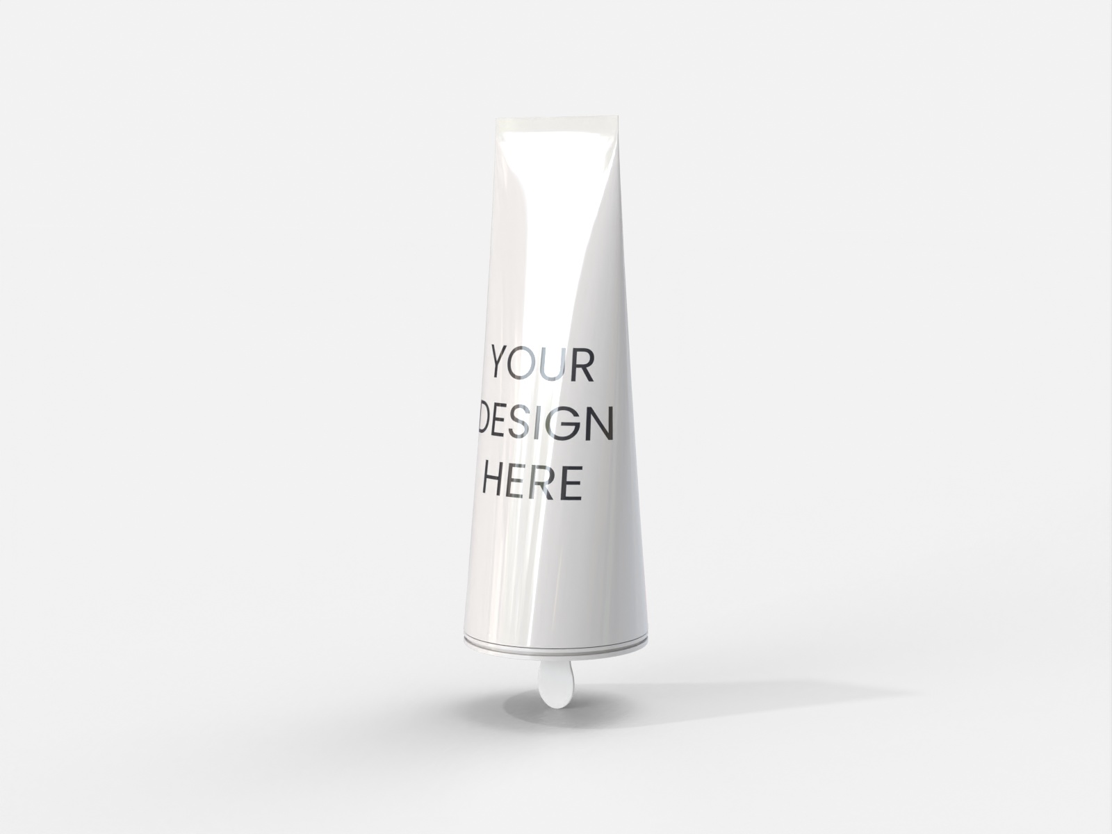 Ice cream paper — Glossy plastic