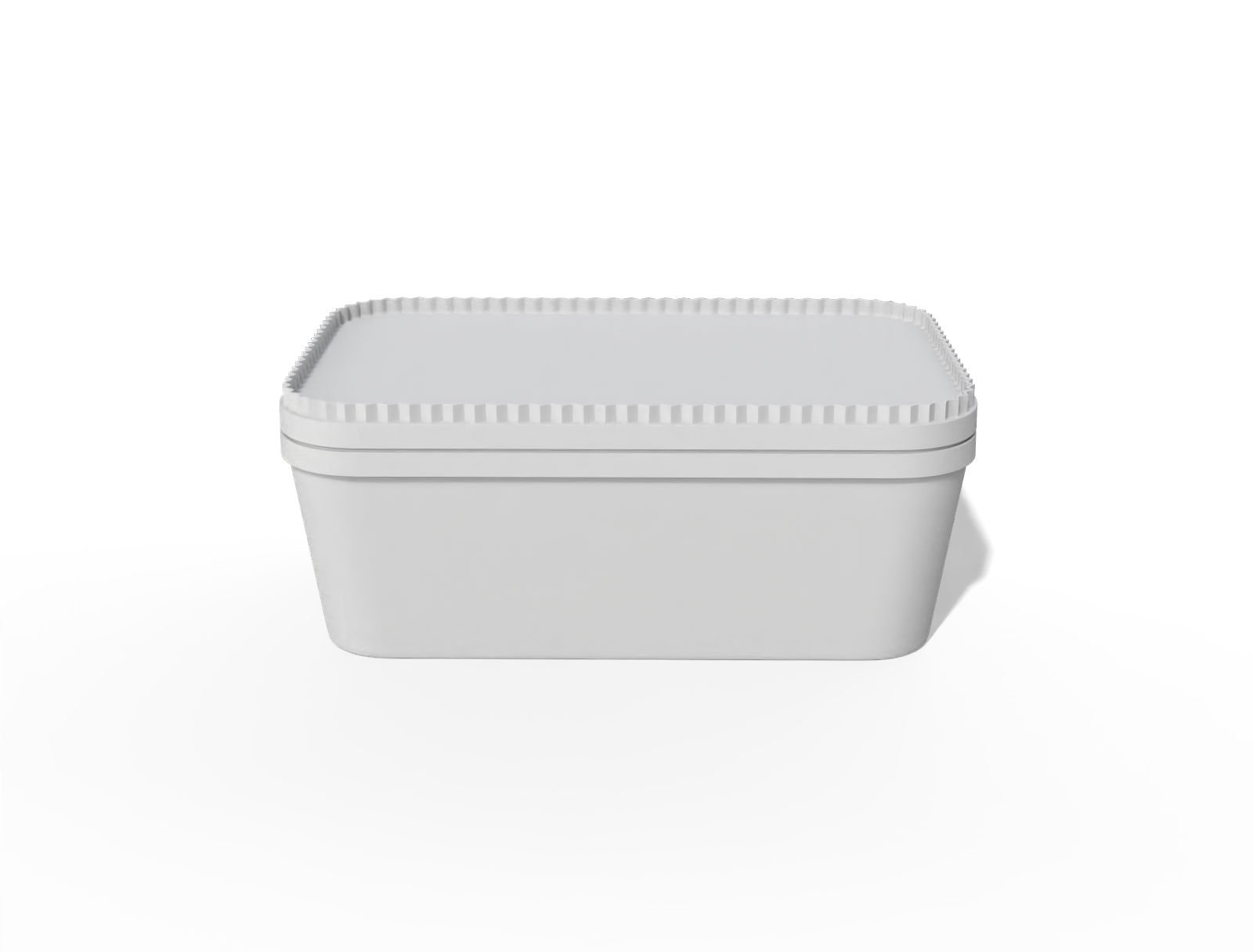 Ice cream box — Glossy plastic
