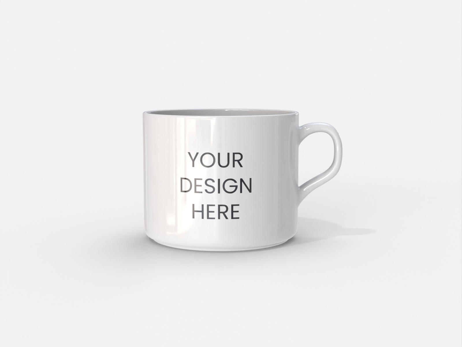 9oz mug — Glossy ceramic