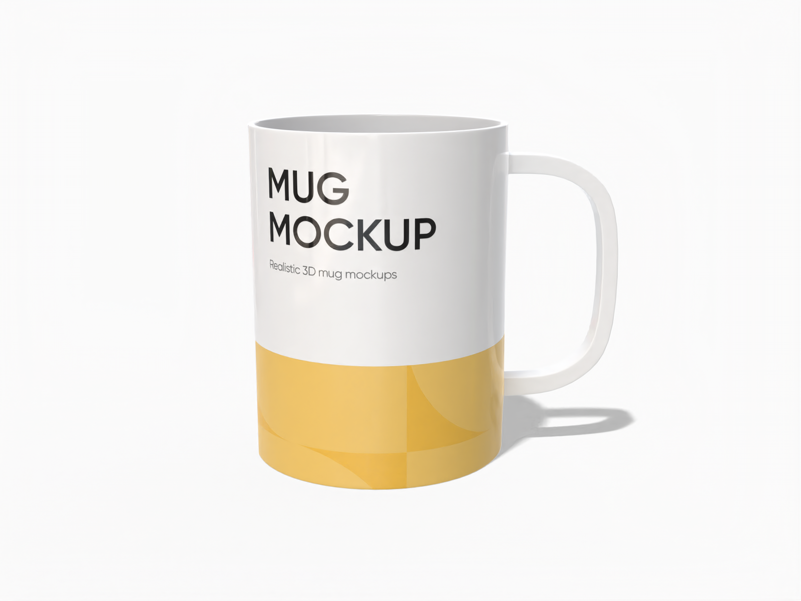 14oz coffee mug — Glossy ceramic