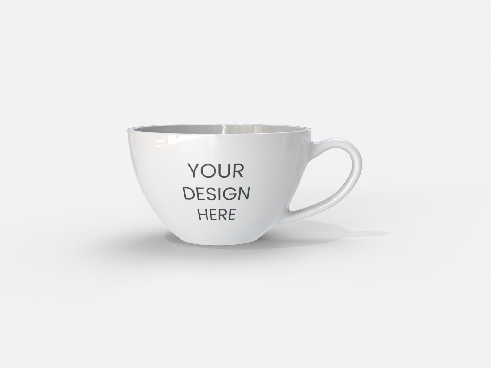8oz mug — Glossy ceramic