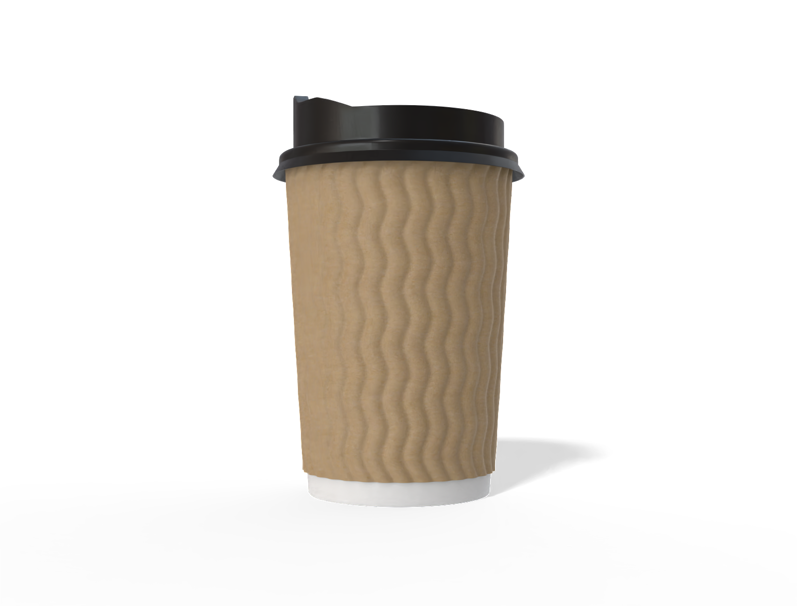 450 ml paper coffee cup — Kraft paper