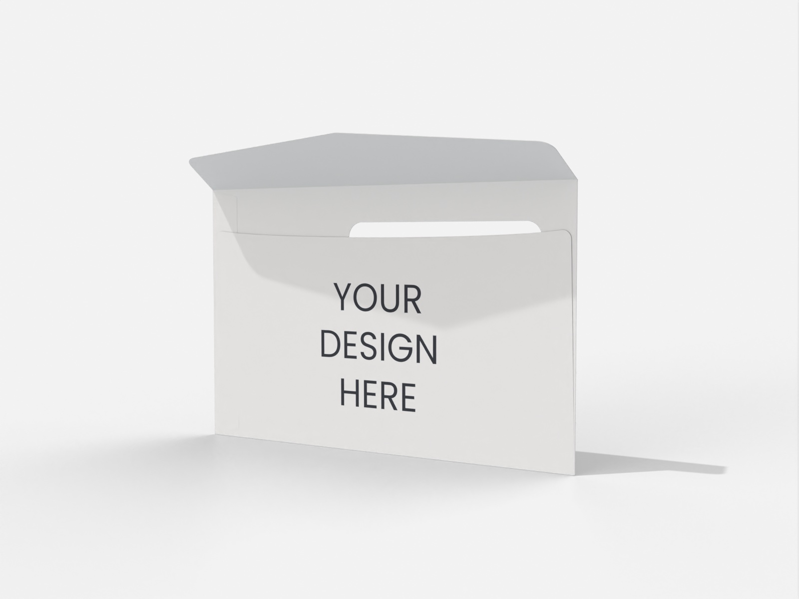 Envelopes letter mail — White paperboard