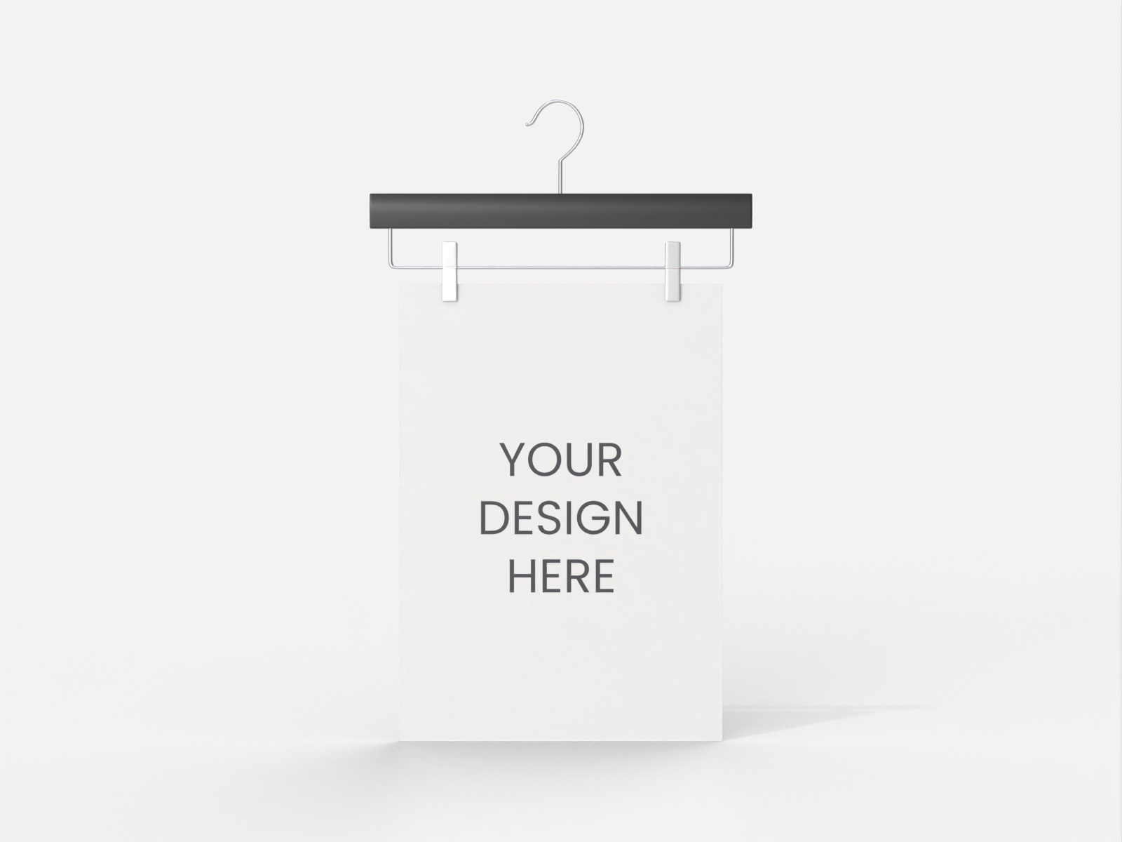 Poster flyer — White paperboard