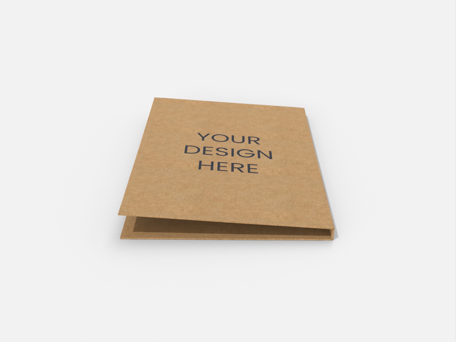 Card holder — Kraft paper