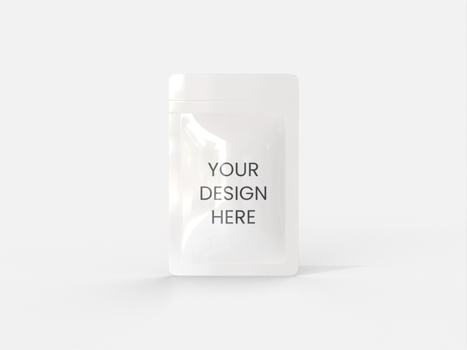 Medicine sachet — Glossy plastic