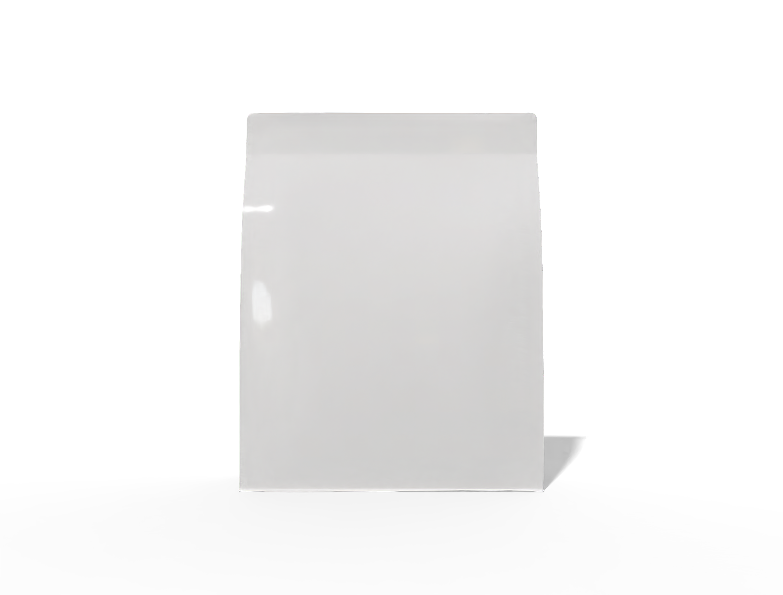 Stand up dog food plastic bags — Glossy plastic