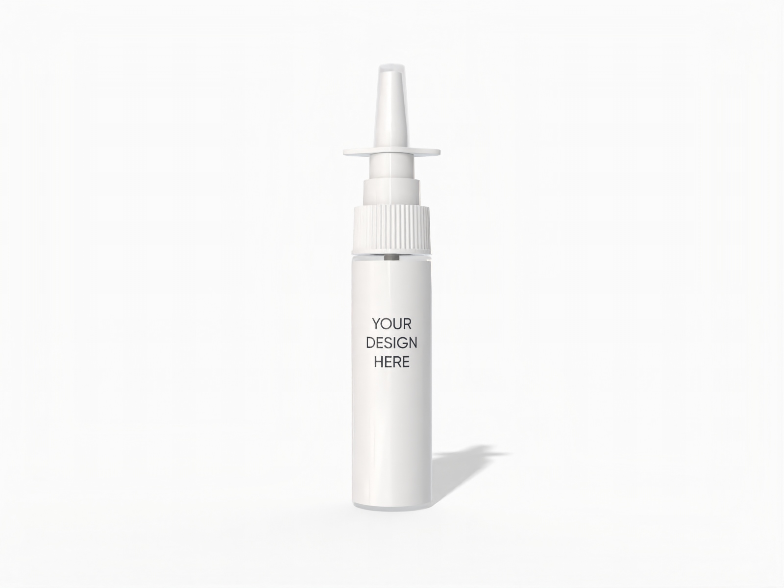 40ml slimline skincare bottle — Glossy plastic