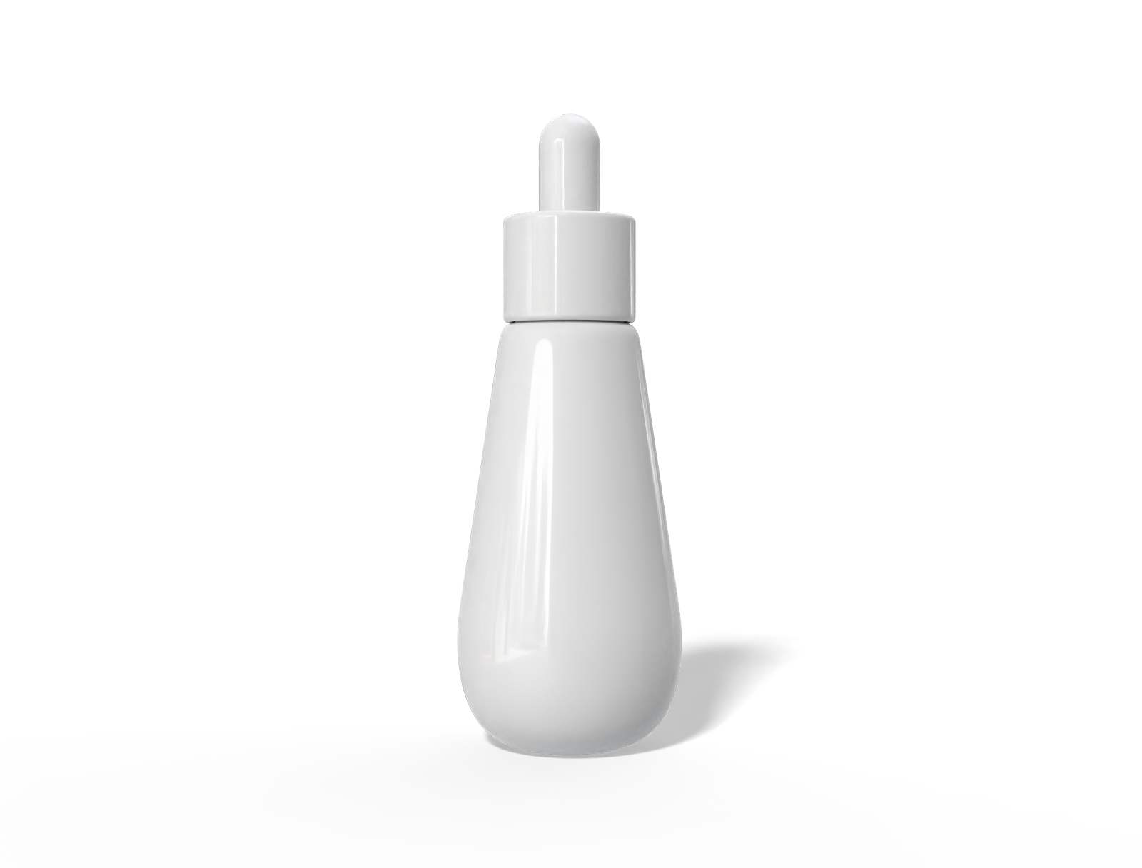 20ml skincare plastic bottle — Glossy plastic