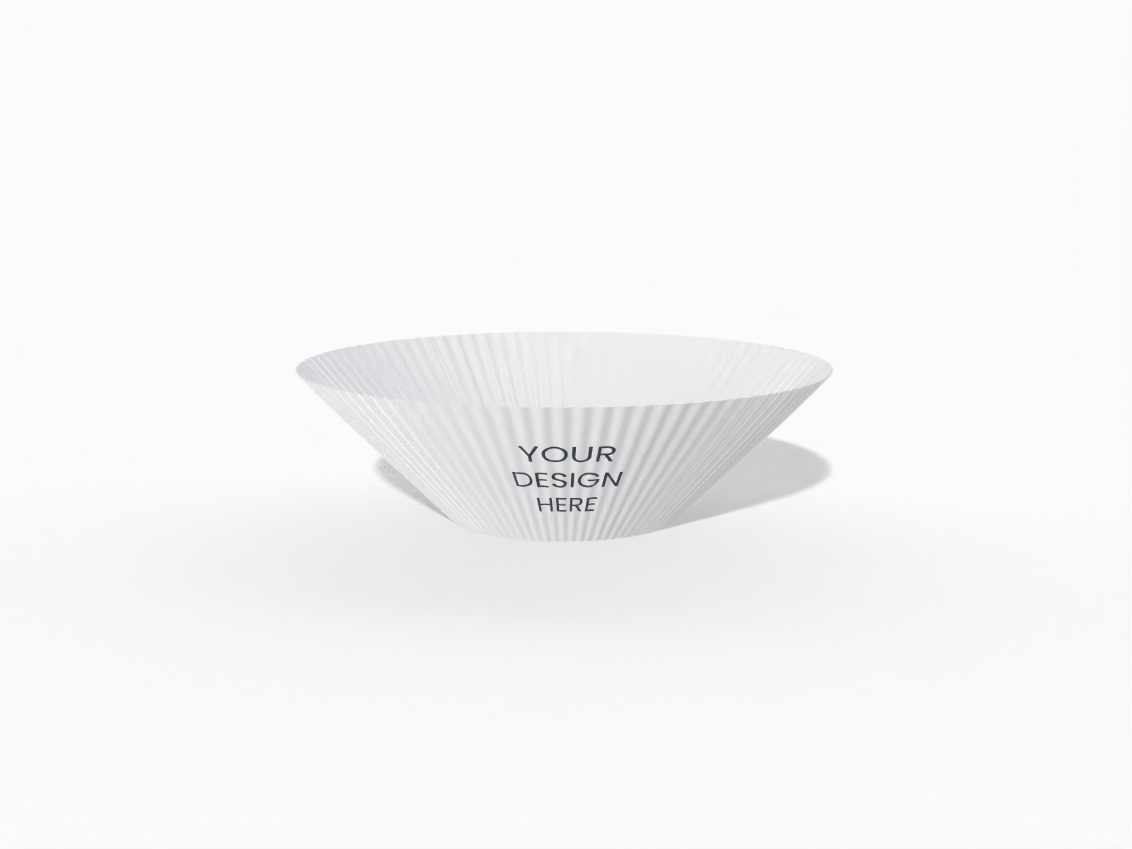 Rround cake paper — Glossy plastic