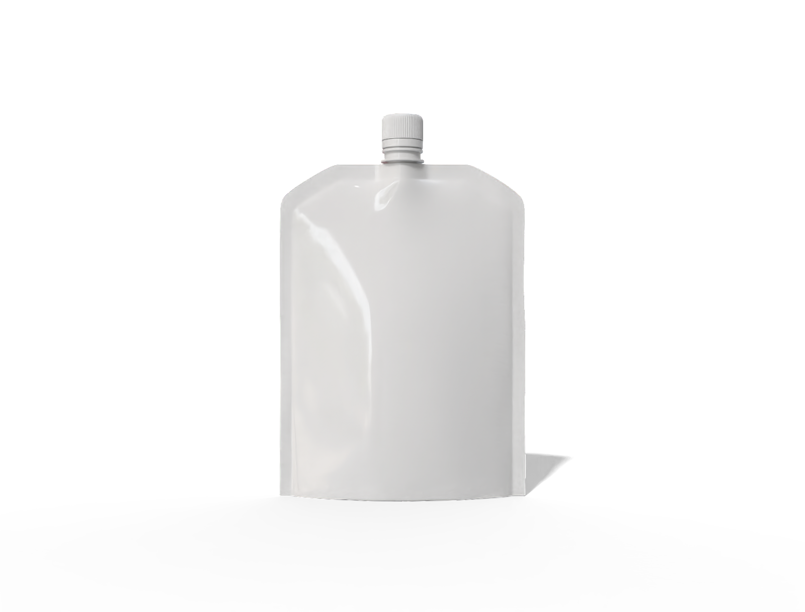 Glossy stand up pouch — Glossy plastic