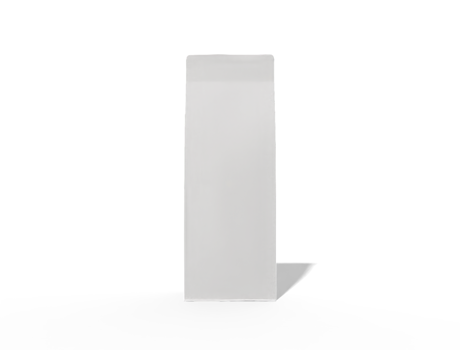 Stand up coffee pouch — Glossy plastic