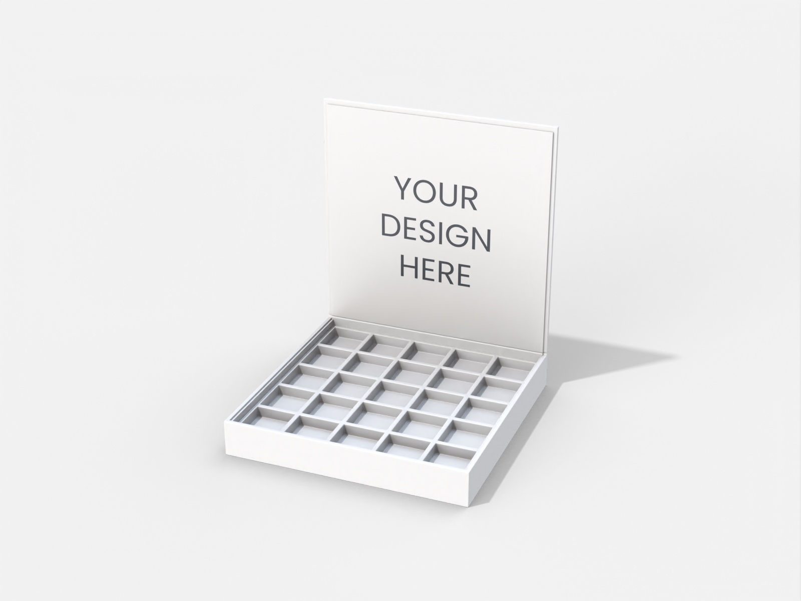 Chocolate box — White paperboard