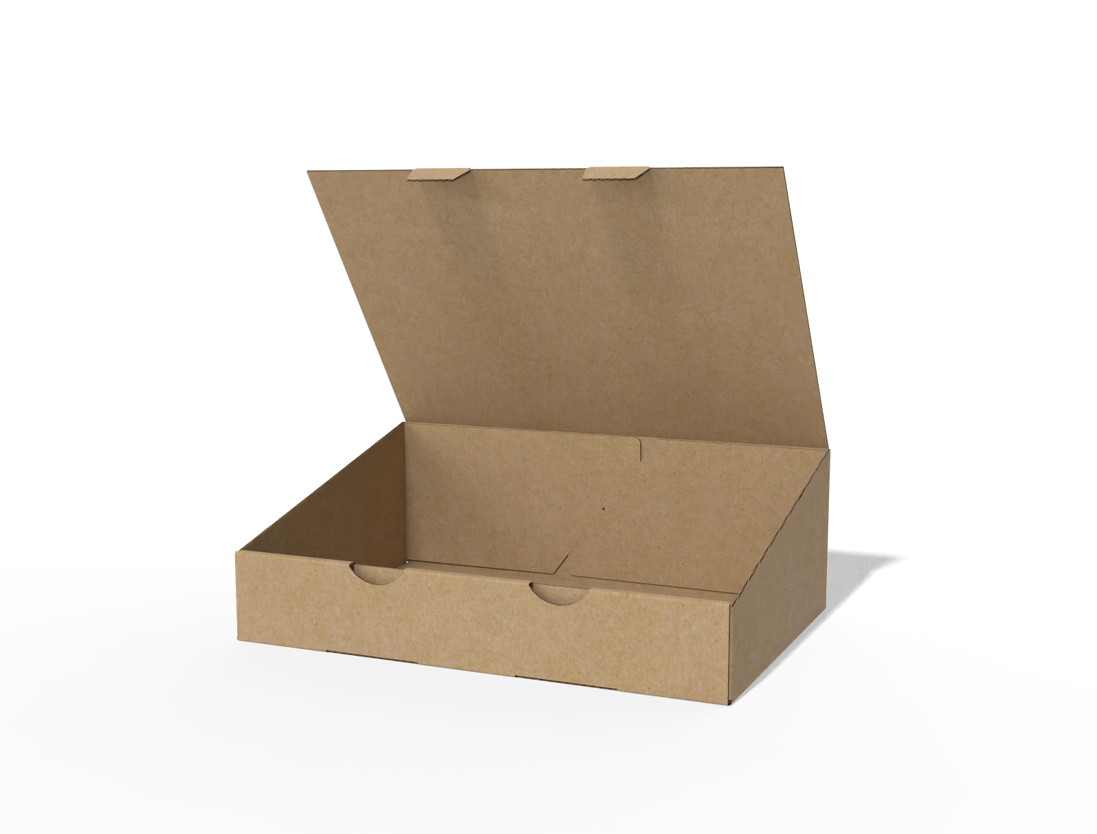 Handshake snap beveled flip box flip top boxes tuck front box — E-flute corrugated board