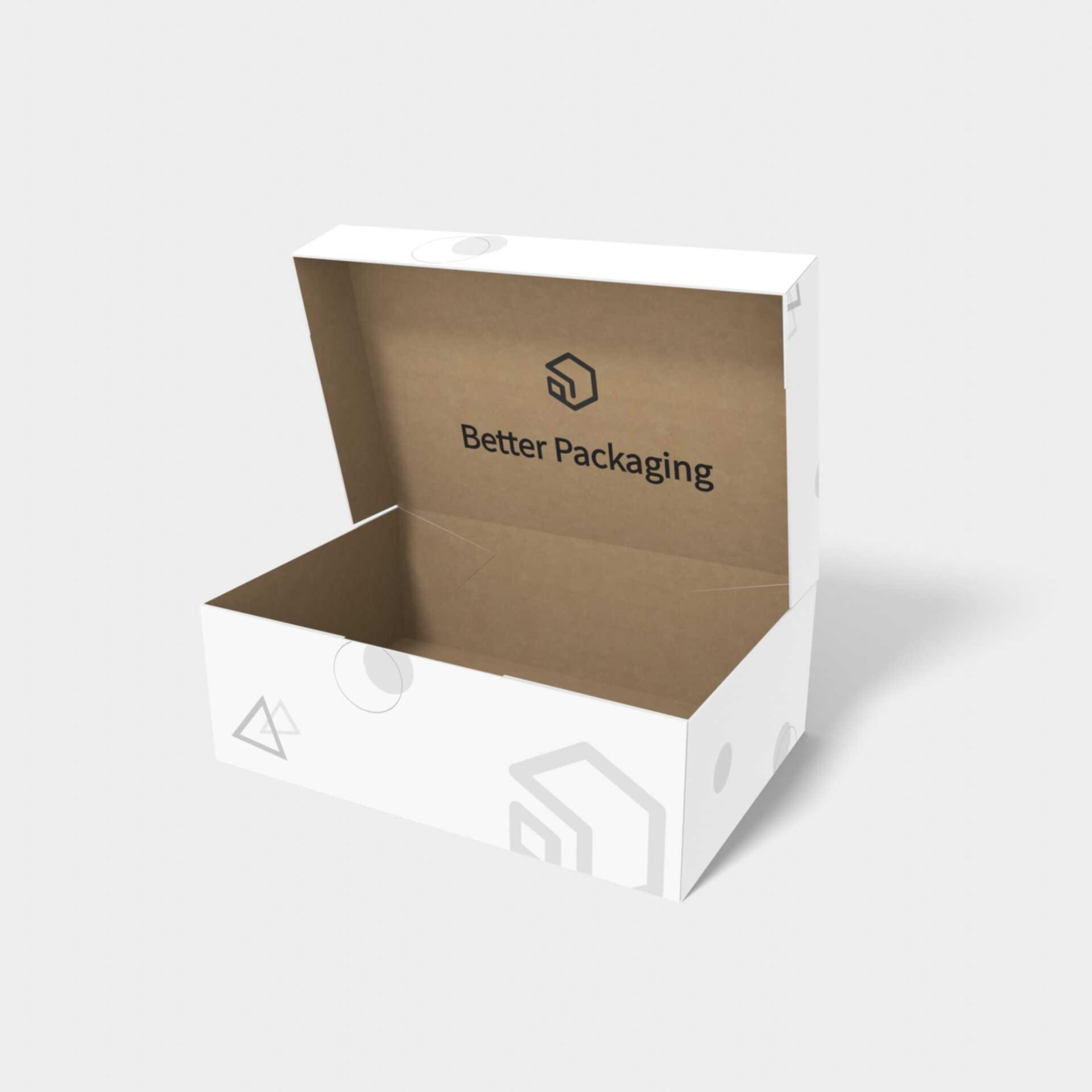 Folding adhesive flip top boxes — Corrugated board