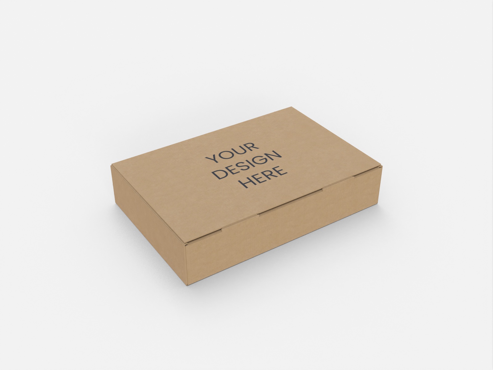 Flip top box with lock — White paperboard