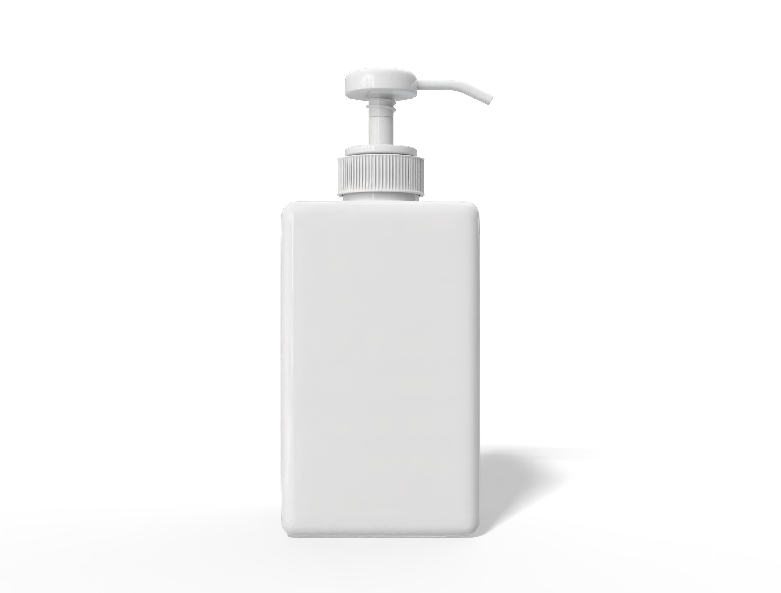 Bottles product label shampoos — Glossy plastic