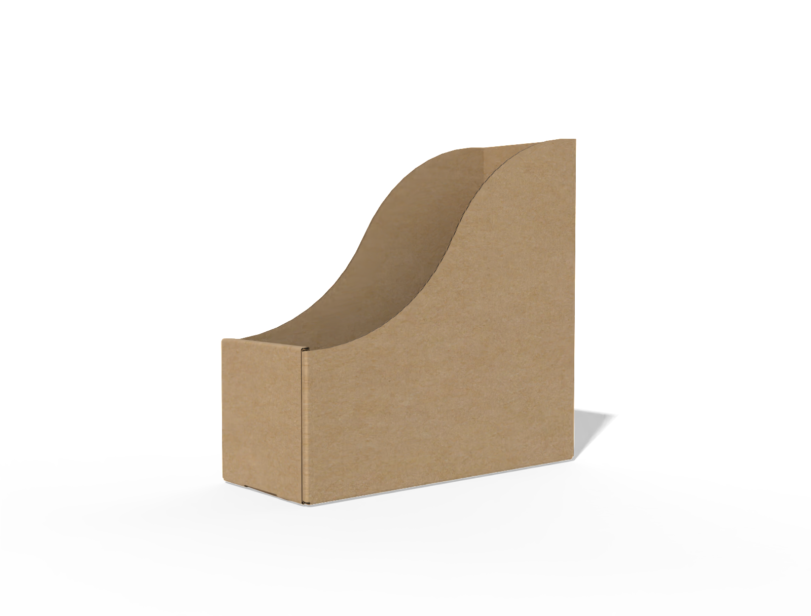 Display box — E-flute corrugated board
