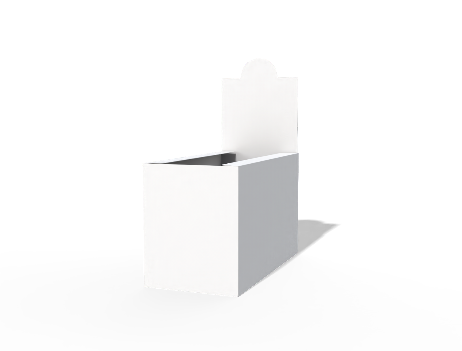 Display box — White paperboard