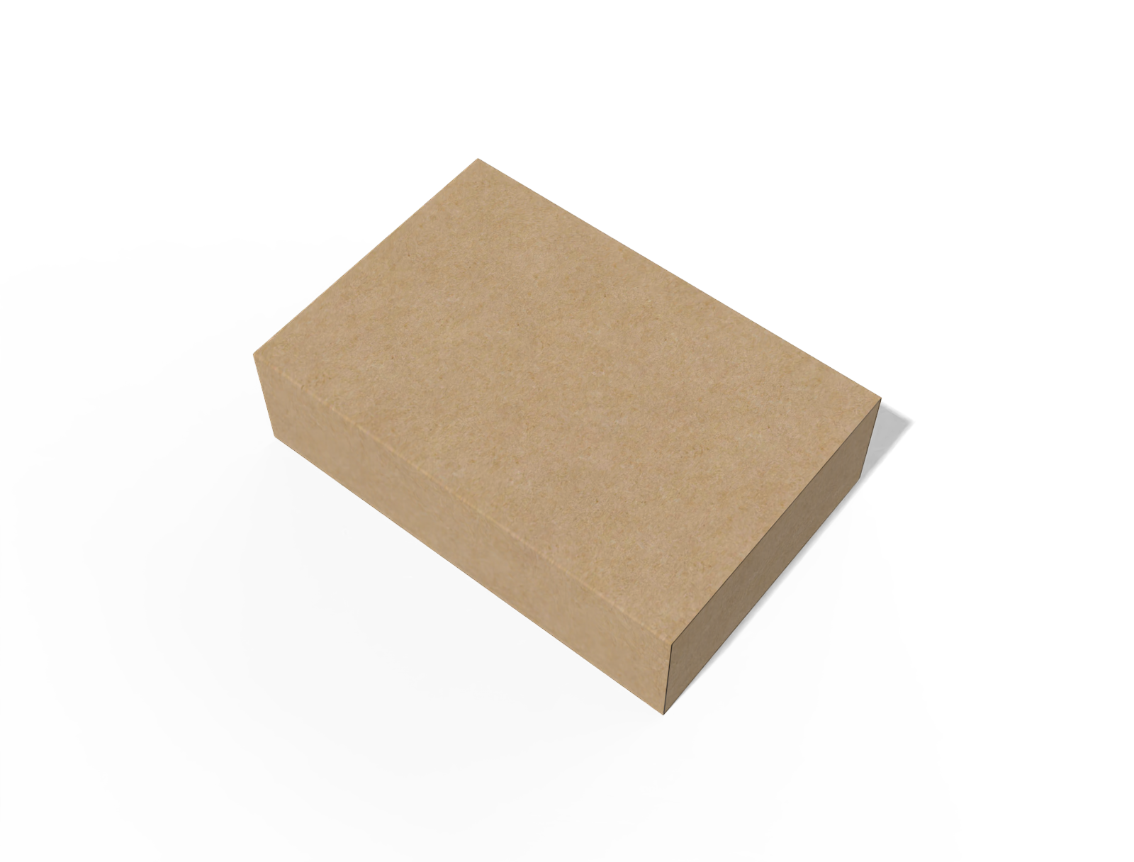 FEFCO 0400 fold all-inclusive cover — E-flute corrugated board