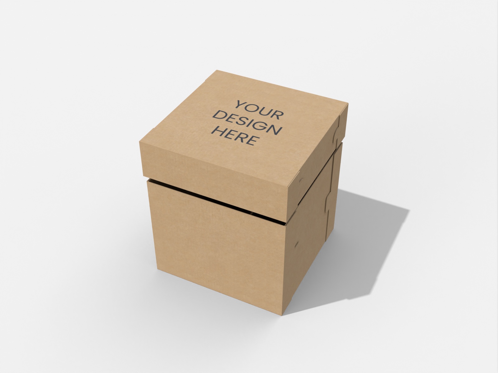Box with lid — Corrugated board