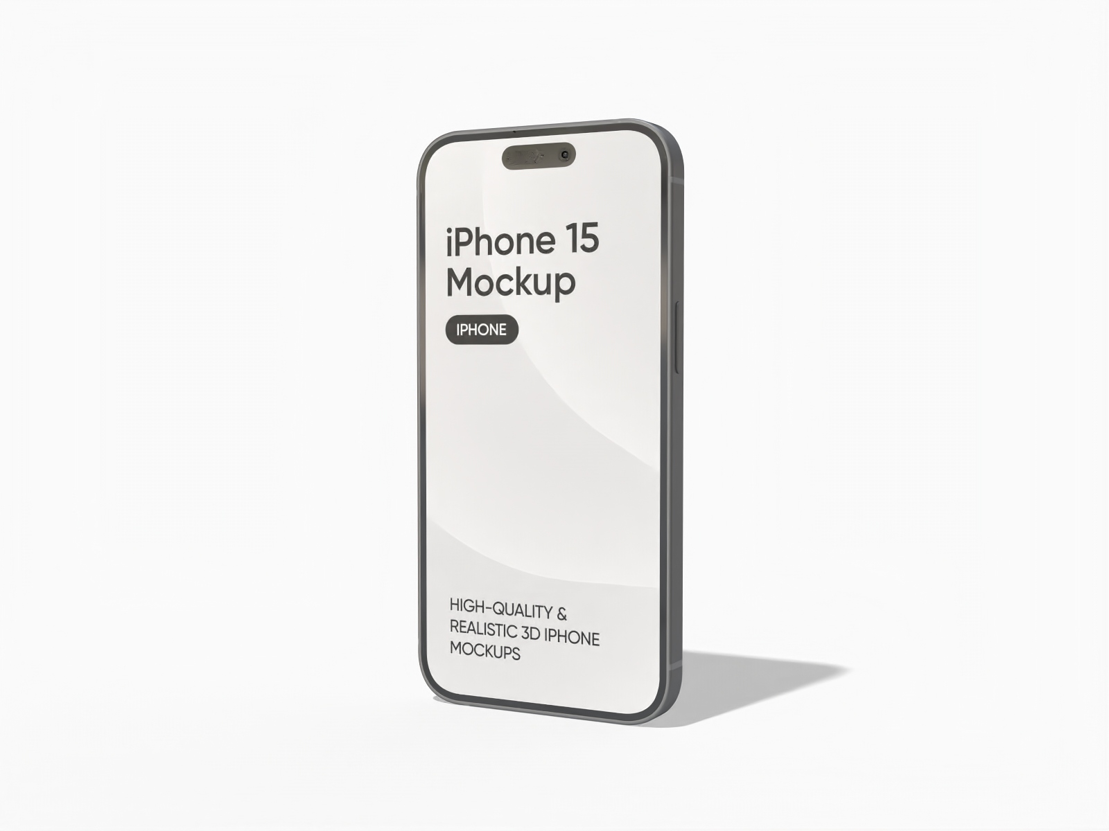 IPhone 15 — Glossy metal