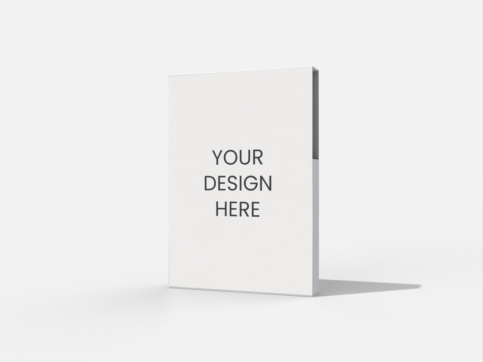 Business card holder — White paperboard