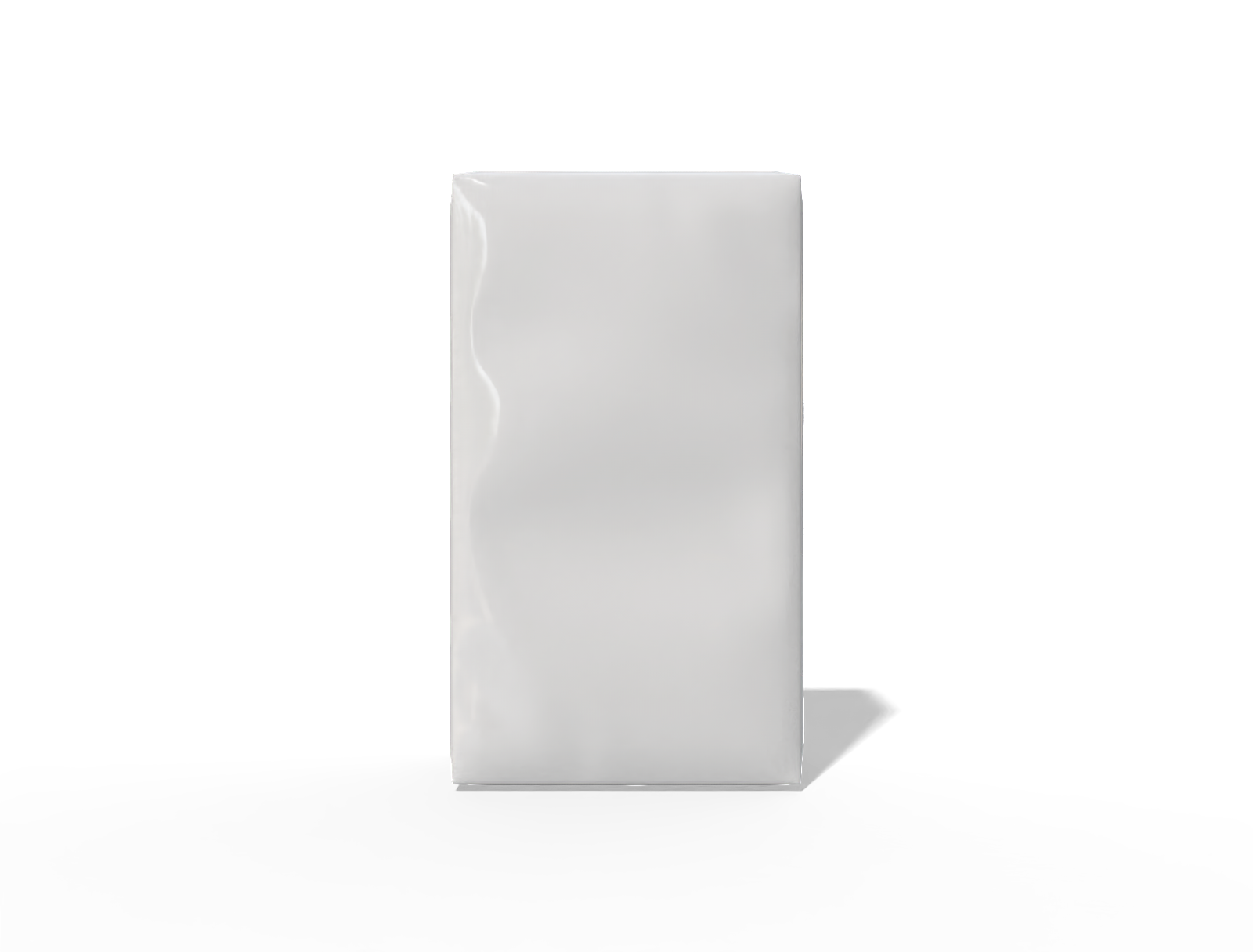 Flexible packaging foil bag — Glossy plastic
